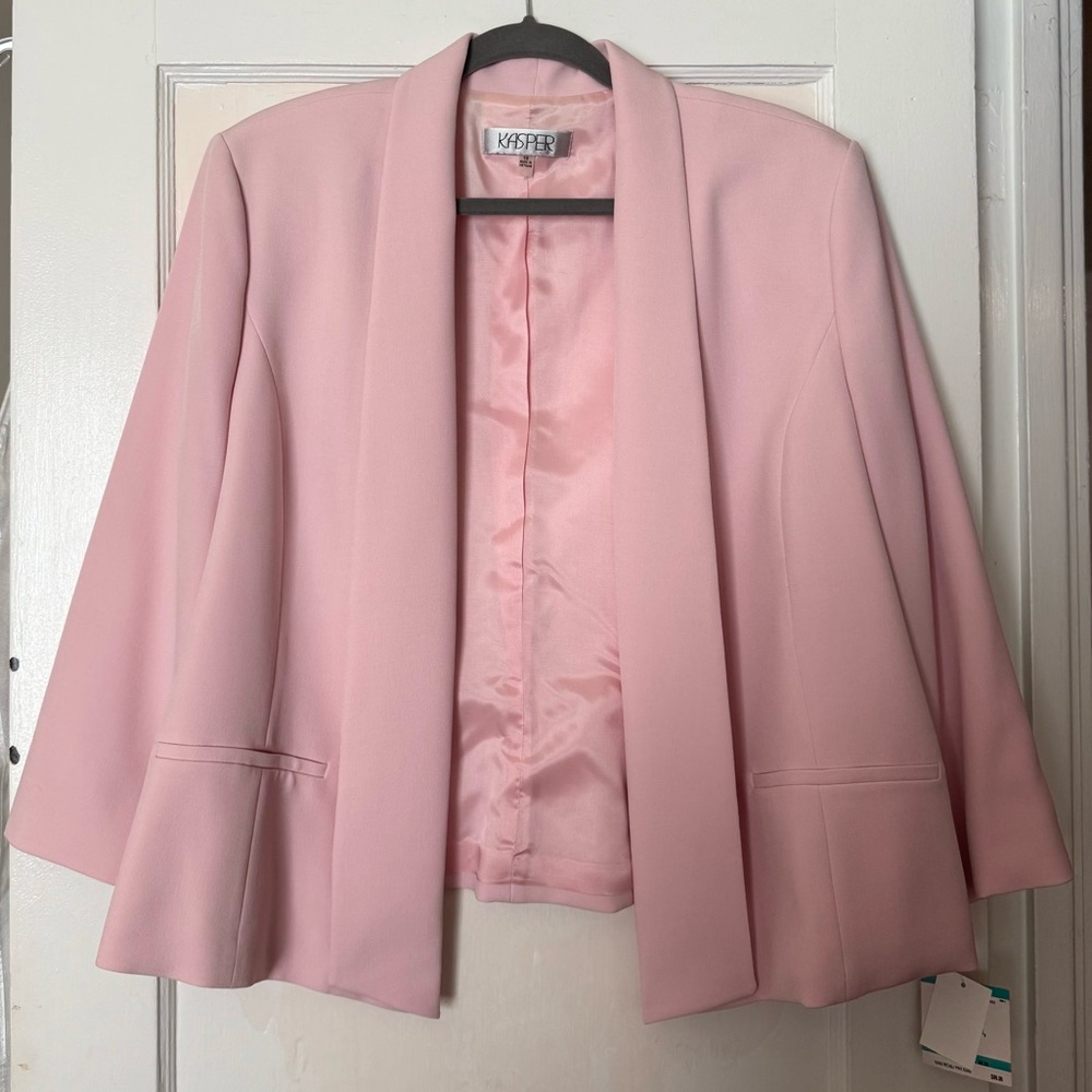Kasper Women's Light Pink Blazer